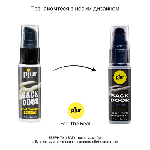 Висококонцентрована розслаблююча сироватка pjur BACK DOOR Serum, 20 мл  - купити в Україні | Секс шоп SEX-SHOP.ua