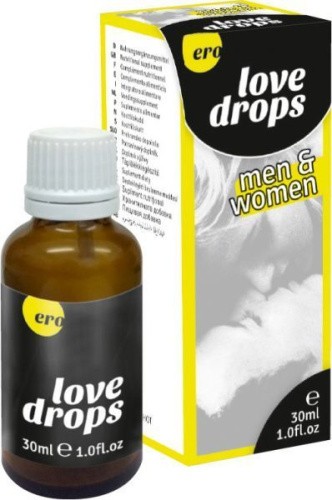 Збуджуючі краплі унісекс Love Drops, 30 мл - купити в Києві, Україні