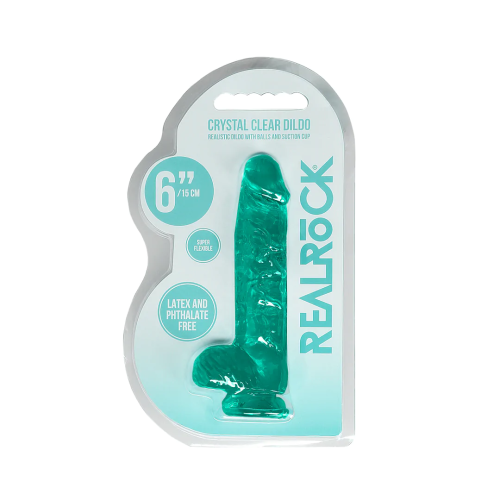 Реалистичный фаллоимитатор на присоске Realrock Dildo 6" , 17 см