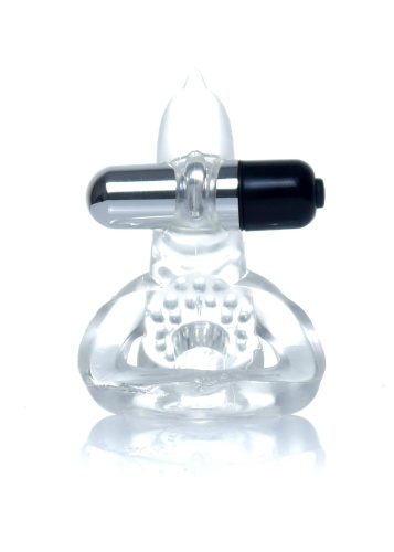 Эрекционное виброкольцо B-Series Dolphin Vibro CockRing