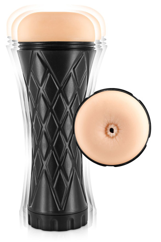 Real Body Real Cup Anus Vibrating – мастурбатор-попка, 16 см - купити в Києві, Україні