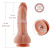 Ультрареалістичний фалоімітатор для секс-машин Hismith 8.3″ 2-layers Silicone Flesh Dildo - купити в Україні | Секс шоп SEX-SHOP.ua