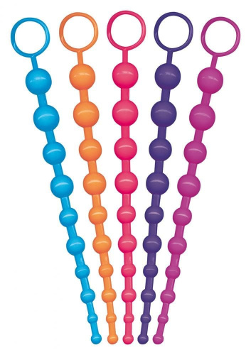 Toy Joy Funky Bum Beads - анальная цепочка, 26х2.5 см