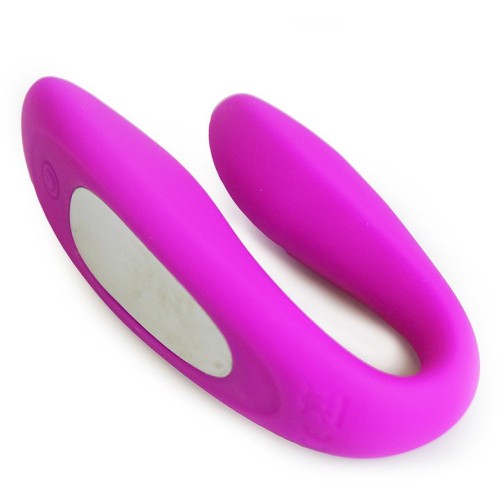 Pretty Love Letitia Stimulator Purple - Вібратор для пар, 10.3х3.8 см (фіолетовий) - купити в Києві, Україні