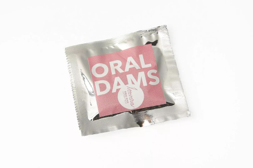 Безоатексная салфетка для орального секса - Loovara Oral Dams latex-free, 3 шт