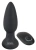 Orion Black Velvets RC Shaking Plug - Анальна пробка з пульсацією та вібрацією, 14,2 х4, 1 см (чорний) - купити в Києві, Україні