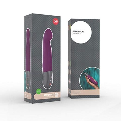Fun Factory Stronic G - Пульсатор для точки G, 20.8х4.2 см (фиолетовый)