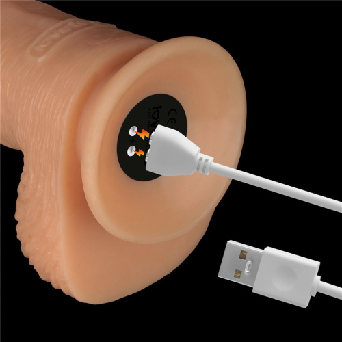 Реалістичний вібратор LoveToy Vibrating Power Basics Cock, 23,6 см - купити в Україні | Секс шоп SEX-SHOP.ua