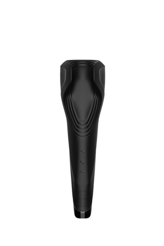 Satisfyer Men Wand Vibrating - стильный мощный мужской мастурбатор с вибрацией, 20х7,5 см (черный)