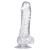 Crystal Clear Dong прозрачный фаллоимитатор с присоской, 18х4.5 см Crystal Clear Dong прозрачный фаллоимитатор с присоской, 18х4.5 см