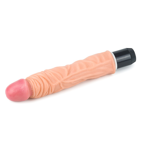 LoveToy - Reel Feel Flexi Vibrator Flesh 9.8 - Реалістичний вібратор, 25.3х3.6 см - купити в Києві, Україні