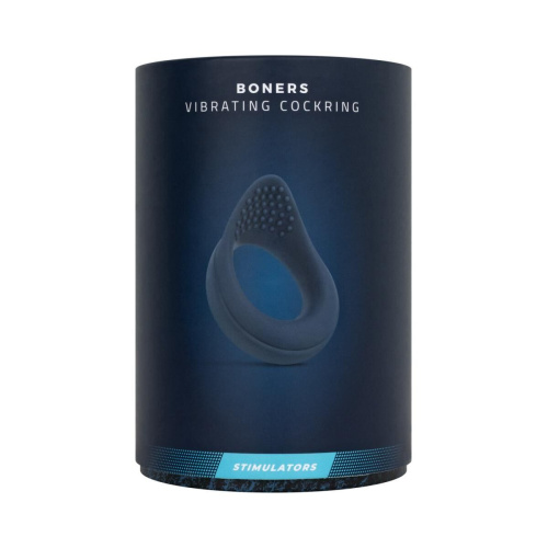 Эрекционное виброкольцо Boners Vibrating Cock Ring with Perineum Stimulation