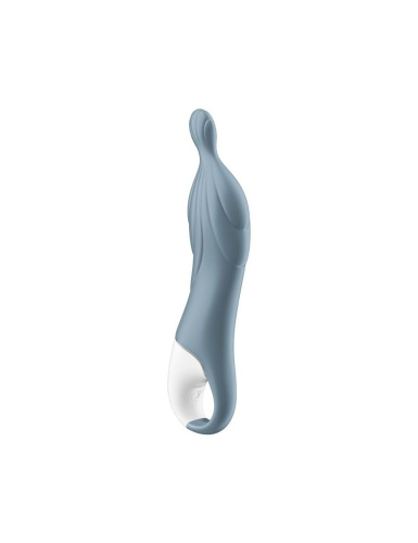 Satisfyer - A-Mazing 2 - Инновационный вибратор для точки А, 21.7х3.8 см (серый)