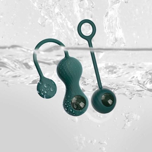 Magic Motion – Crystal Duo Smart Kegel Vibrator - Смарт-тренажер Кегеля (бирюзовый)