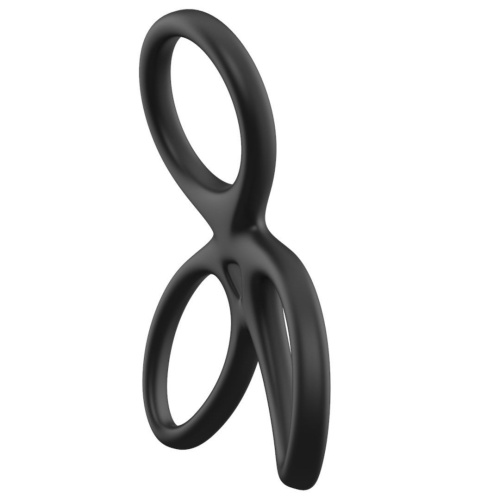 Эрекционное кольцо Erospace Men’s Play Triple Silicone Cock Ring  B14