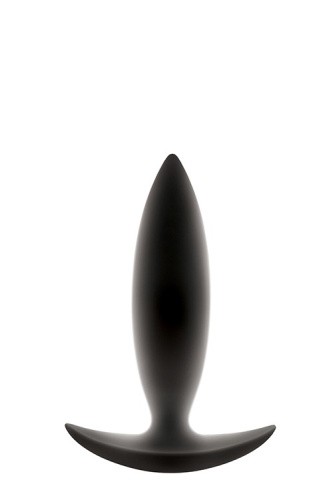 NS Novelties Renegade Spades Small - маленькая анальная пробка, 10х2,5 см (чёрный)