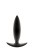 NS Novelties Renegade Spades Small - маленькая анальная пробка, 10х2,5 см (чёрный) NS Novelties Renegade Spades Small - маленькая анальная пробка, 10х2,5 см (чёрный)