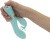 Pillow Talk Kinky Teal - роскошный вибратор-кролик с кристаллом Сваровски, 21 см (голубой)
