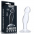 LoveToy - 6.5'' Flawless Clear Prostate Plug - Стимулятор простаты, 16.5х3.9 см