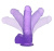 Jelly Studs Crystal Dildo Medium Pink - Фалоімітатор, 17.5 см (фіолетовий) - купити в Києві, Україні Jelly Studs Crystal Dildo Medium Pink - Фалоімітатор, 17.5 см (фіолетовий) - купити в Києві, Україні