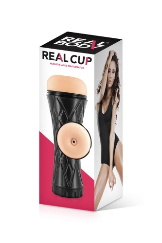 Real Body Real Cup Anus - мастурбатор-попка, 16 см