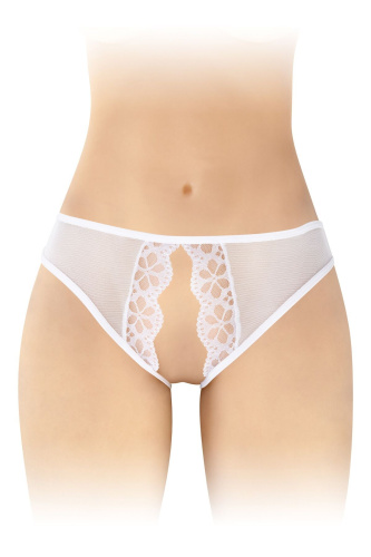 Трусики с открытой промежностью Fashion Secret Ambre, One Size белые