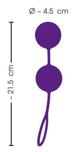 Orion - Sweet Smile XXL Balls - Шарики вагинальные, 4.5 см