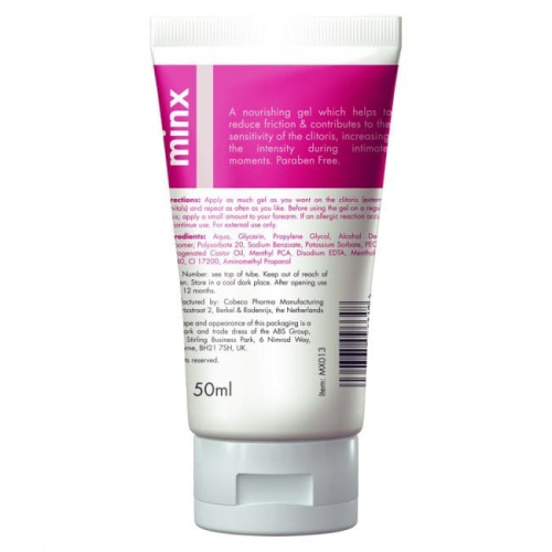 Гель для клитора Minx Thrill Me Orgasm Gel White, 50ml