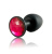 Dorcel Geisha Plug Ruby L анальная пробка со смещенным центром тяжести и кристаллом, 9х4 см (красный) Dorcel Geisha Plug Ruby L анальная пробка со смещенным центром тяжести и кристаллом, 9х4 см (красный)