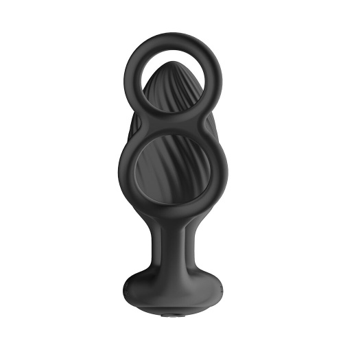 Анальна вібропробка Nexus Tornado Cock and Ball Ring - купити в Україні | Секс шоп SEX-SHOP.ua