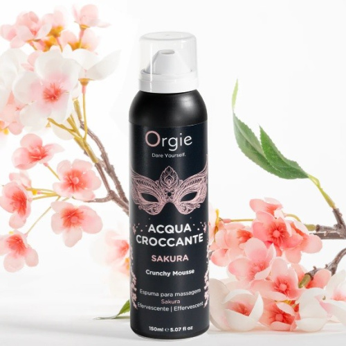 Acqua Crocante - Шипучая увлажняющая пенка для массажа, 150 мл