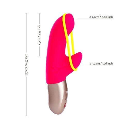 Fun Factory Amorino - Подвійний міні-вібратор, 17.5х3.5 см (рожевий) - купити в Києві, Україні