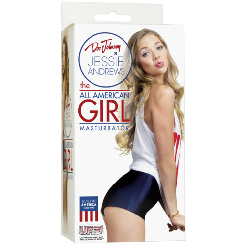 Doc Johnson Jessie Andrews The All American Pussy - Мастурбатор вагина, копия Джесси Эндрюс, 14.2х7.6 см