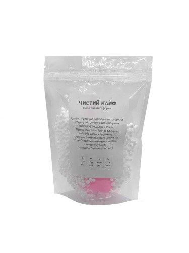 Чистый Кайф Pink size S - Крафтовое мыло-член с присоской, 12х2,6 см (розовый)