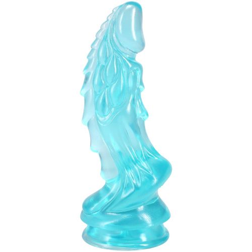 Фэнтезийный фаллоимитатор Doc Johnson Crystal Jellies Invader 8.5 Inch, 21,6 см
