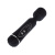 Baile Power Wand Black - Вибратор-микрофон с двумя насадками, 20х4.5 см (чёрный)
