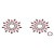 Petits Joujoux Gloria set of 2 Black/Red - пестис із кристалів, прикраса на груди, (чорний/червоний) - купити в Києві, Україні Petits Joujoux Gloria set of 2 Black/Red - пестис із кристалів, прикраса на груди, (чорний/червоний) - купити в Києві, Україні
