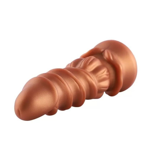 Фалоімітатор для секс-машин Hismith Spiral Grain Silicone Dildo Monster Series, спіральний рельєф - купити в Україні | Секс шоп SEX-SHOP.ua