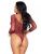 Сетчатое боди со стразами Leg Avenue Crystalized fishnet bodysuit, One Size
