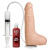 Кончающий фаллоимитатор Doc Johnson The Realistic Cock ULTRASKYN Squirting 9,5 Inch, 21,6 см