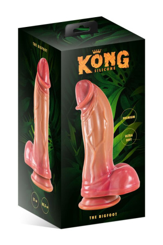 Фаллоимитатор Kong Silicone The BigFoot, 21,5 см