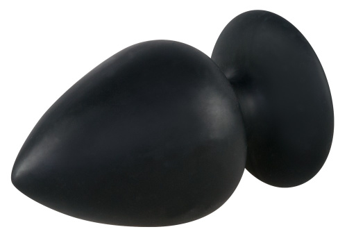 Orion Butt Plug Extra - Анальная пробка на присоске, 14х7.5 см (черный)