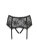 Obsessive Behindy - трусики-пояс с интимным вырезом, L/XL (чёрный) Obsessive Behindy - трусики-пояс с интимным вырезом, L/XL (чёрный)