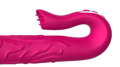 Вібратор Boss Realistic Tongue Stimulating Dildo - купити в Києві, Україні