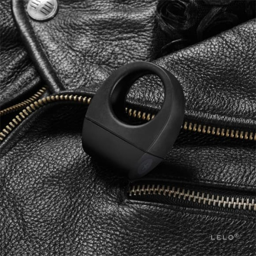 Lelo Tor 2 - Эрекционное кольцо с вибрацией, 6х2.9 см (черное)