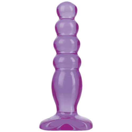 Doc Johnson Jellies Anal Delight - Анальная пробка, 14х3 см (пурпурный)