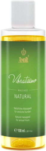 Amor Vibratissimo Natural - Массажное масло, 100 мл