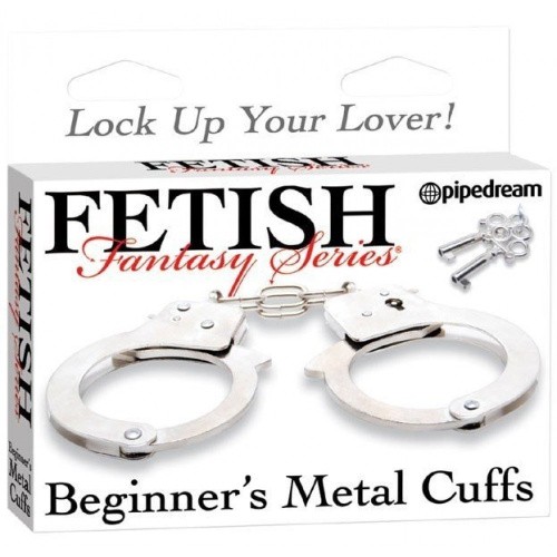 Наручники Fetish Fantasy Beginner Metal Cuffs - купити в Києві, Україні