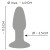 Coloгful Joy Triple Colour Butt Plug - Анальная пробка, 11.5х4 см (разноцветная)