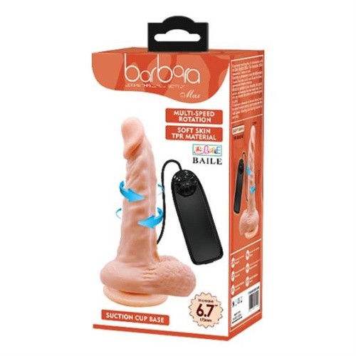 Baile - Barbara Max Multi Speed Real Vibrator - Вибратор, 17х3.7 см